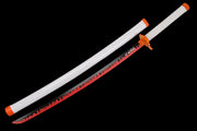 Flame Warrior Flame Wooden Anime Katana 76cm image 3