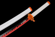 Flame Warrior Flame Wooden Anime Katana 76cm image 6