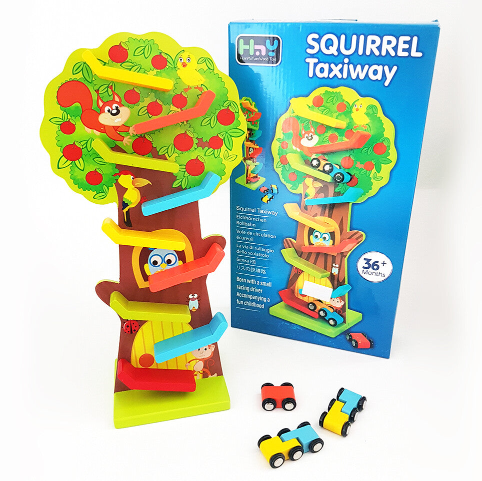 Wooden Squirrel Taxiway Race Track product image 1