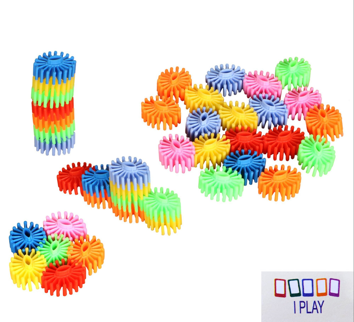 Miniature Interlocking Gear Blocks Set product image 6