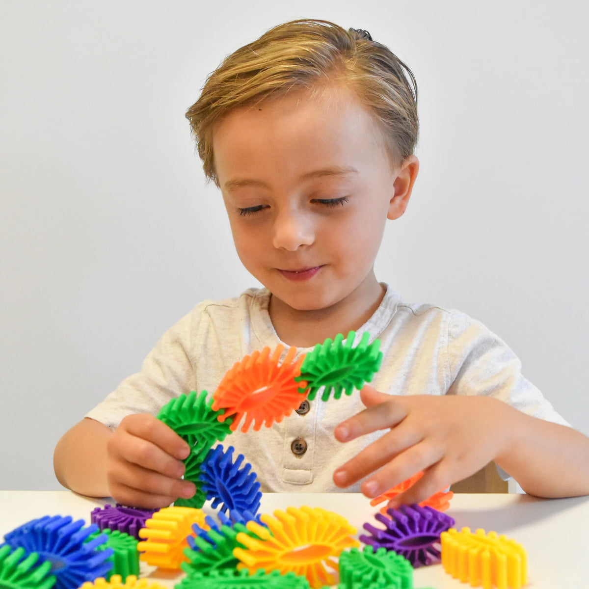 Miniature Interlocking Gear Blocks Set product image 5