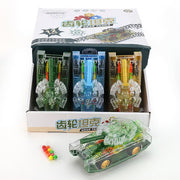Transparent LED Gear Inertia Toy Tank! 1:24 image 6