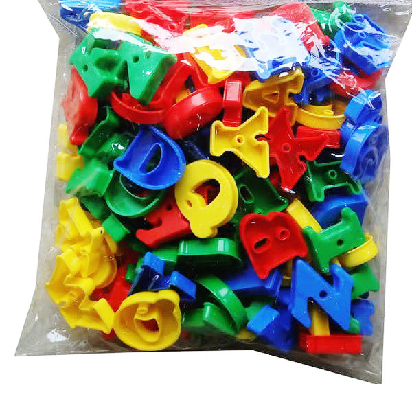 Montessori Capital English Alphabet Lacing Puzzle Blocks product image 1