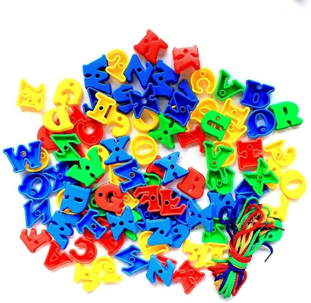 Montessori Capital English Alphabet Lacing Puzzle Blocks product image 2
