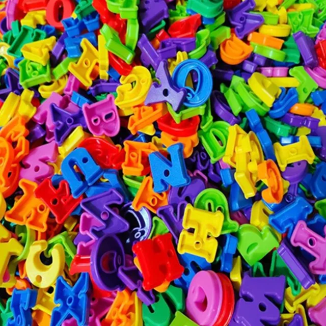 Montessori Capital English Alphabet Lacing Puzzle Blocks product image 3
