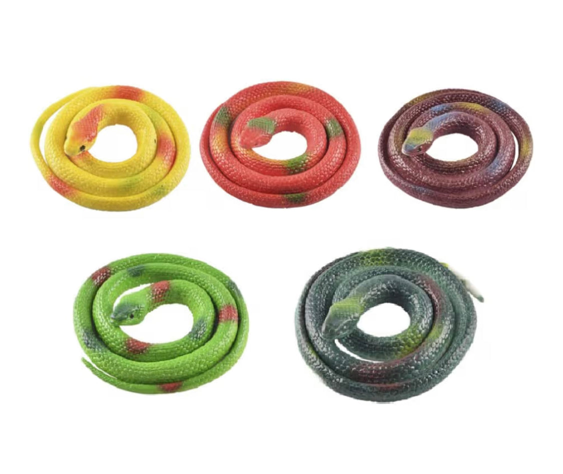 Realistic Rubber Fake Snake Toy image 2