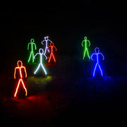 Kids Glowing Stick-Man Costume! image 4