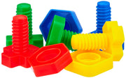 Jumbo Plastic Nuts and Bolts Set product image 2