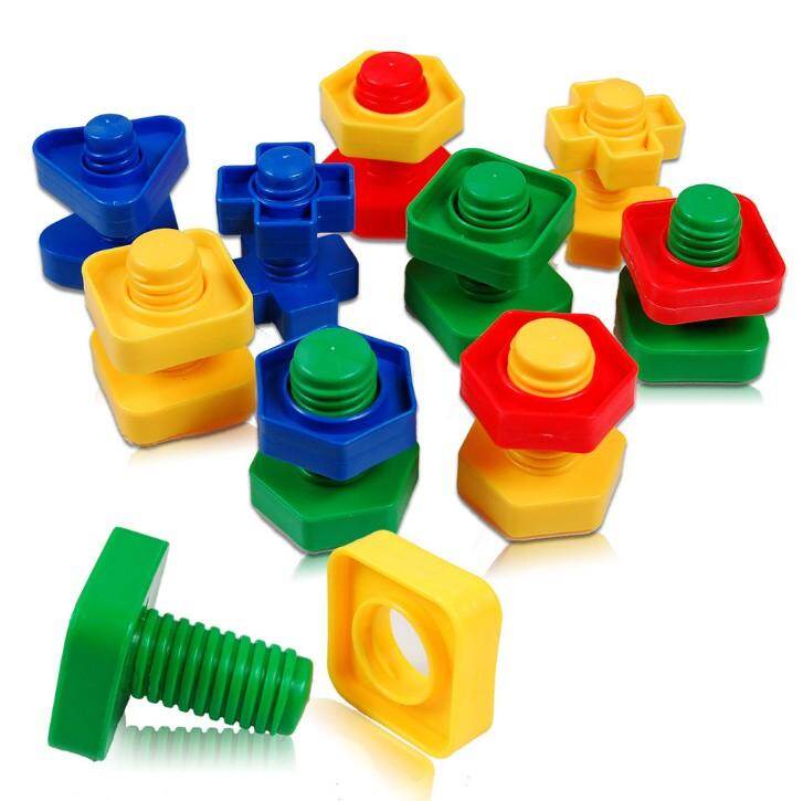 Jumbo Plastic Nuts and Bolts Set product image 8