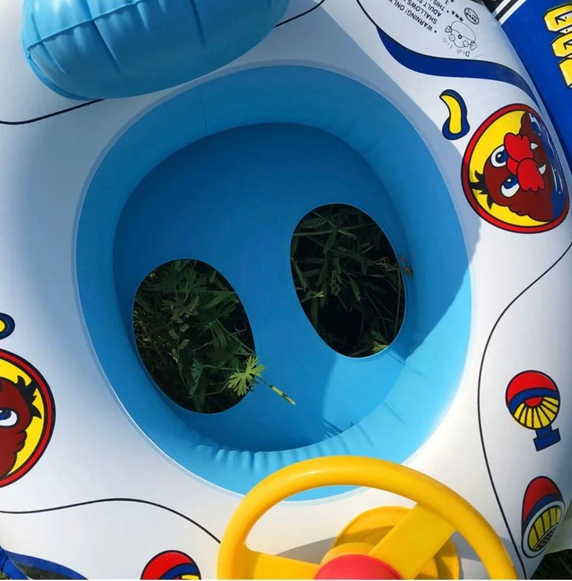 Car Inflatable Baby Swimming Float image 4