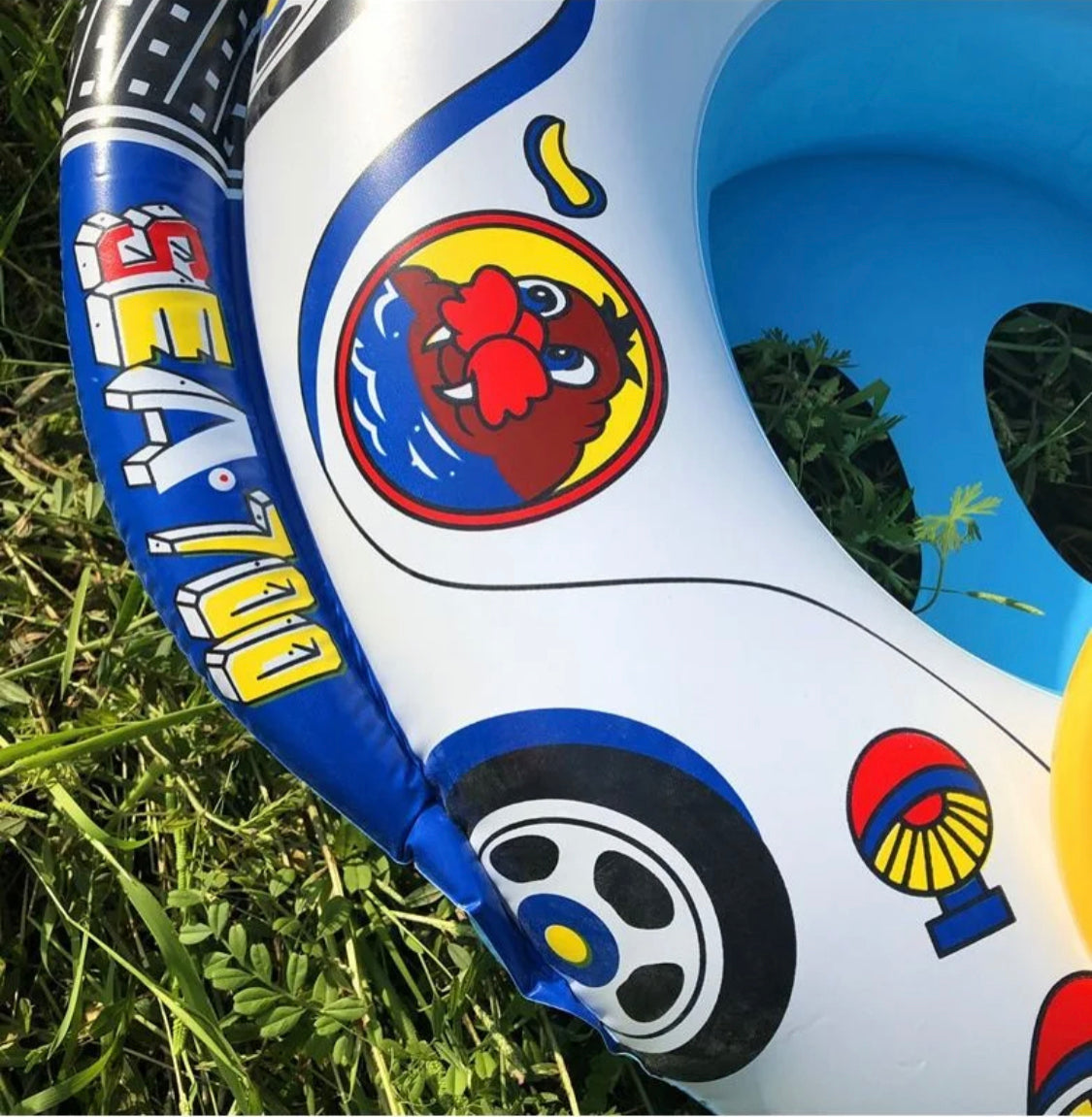 Car Inflatable Baby Swimming Float image 5
