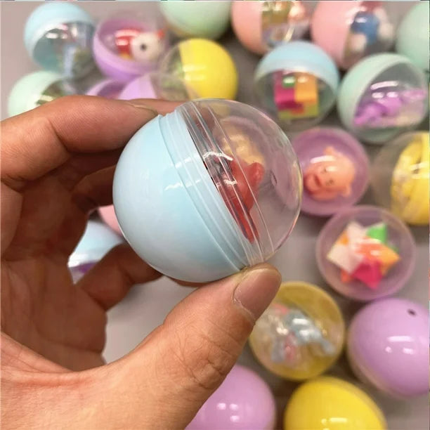Bulk Pack Mixed Colorful Gashapon Toy Capsules 1:24 image 5