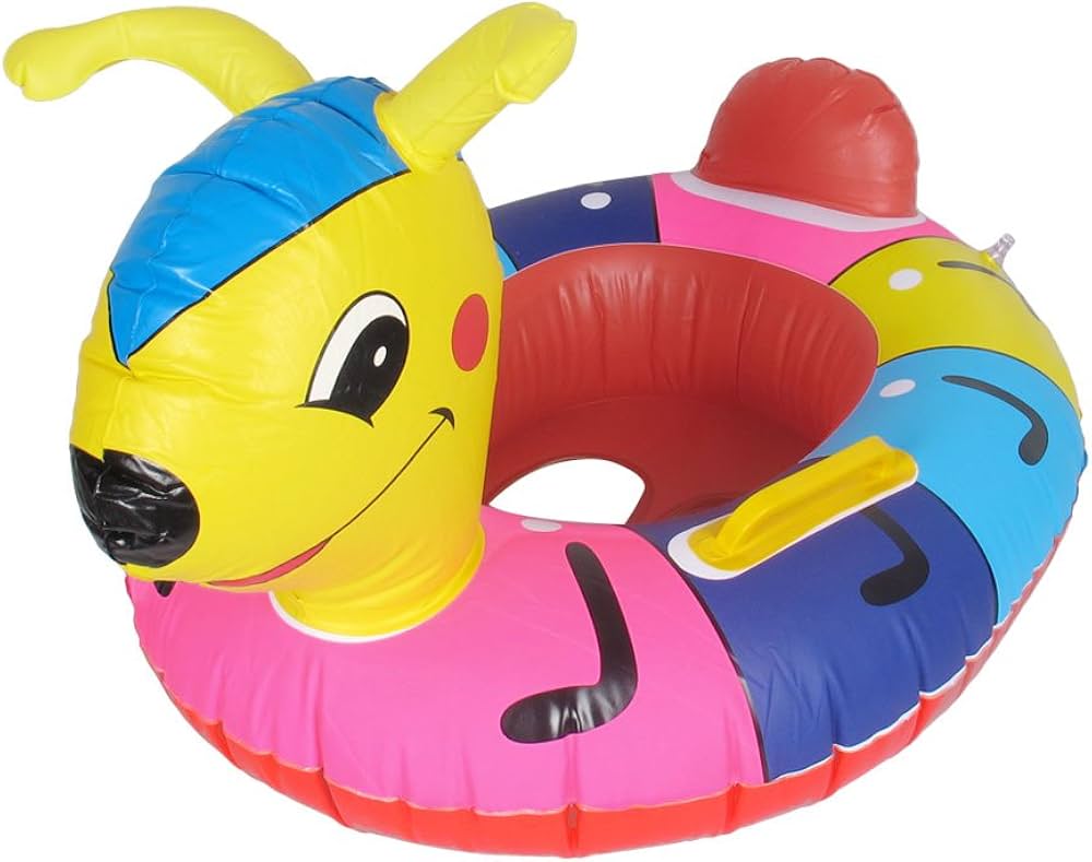 Colorful Cartoon Honeybee Baby Inflatable Swim Seat Float image 1