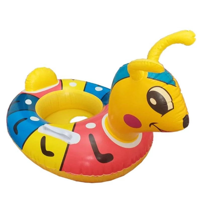 Colorful Cartoon Honeybee Baby Inflatable Swim Seat Float image 3