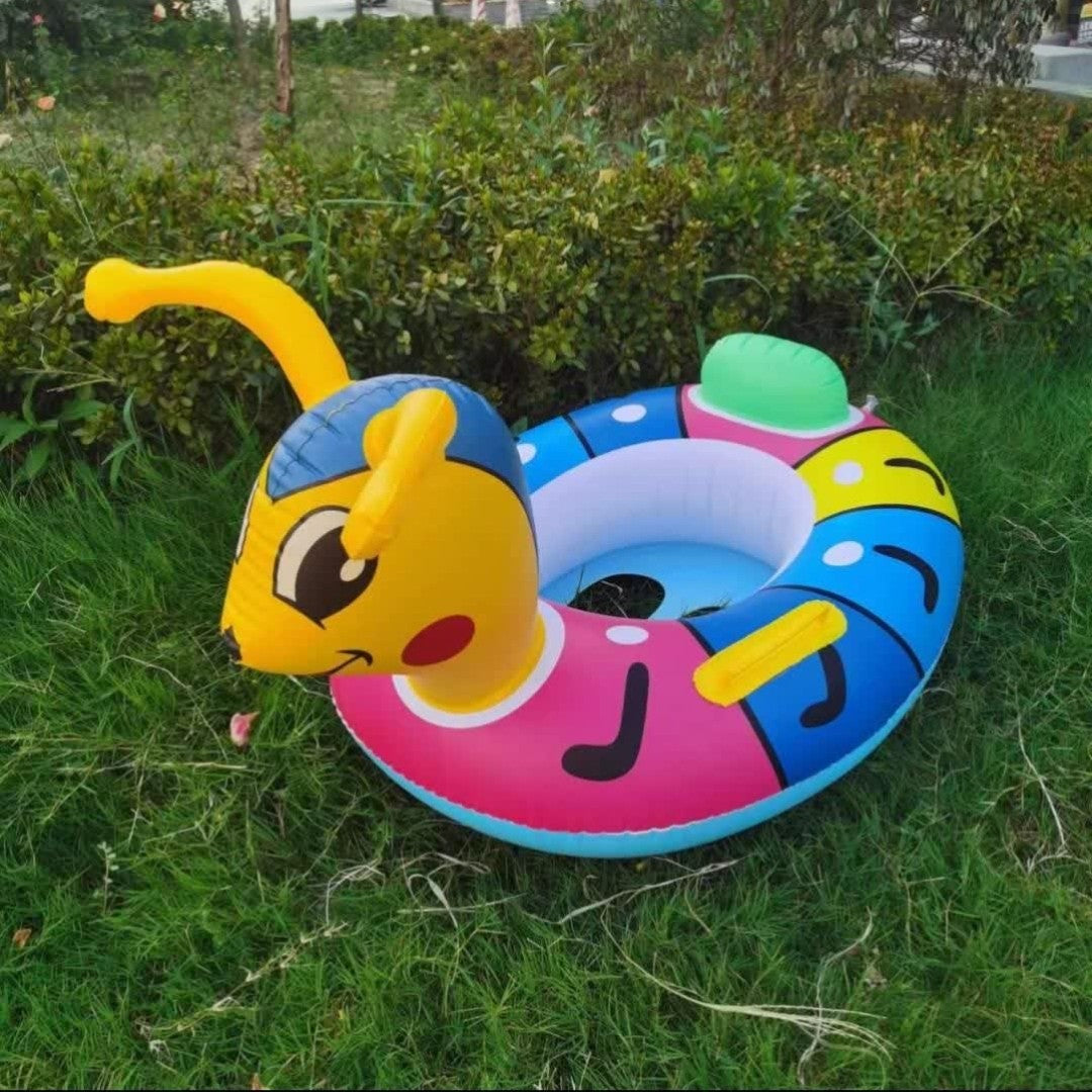 Colorful Cartoon Honeybee Baby Inflatable Swim Seat Float image 4