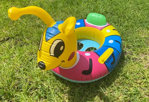Colorful Cartoon Honeybee Baby Inflatable Swim Seat Float image 8