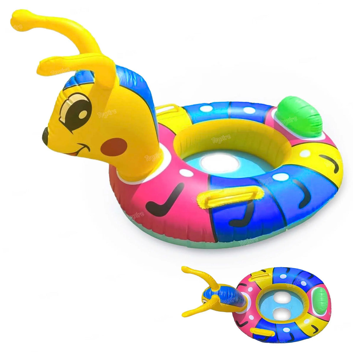 Colorful Cartoon Honeybee Baby Inflatable Swim Seat Float image 9