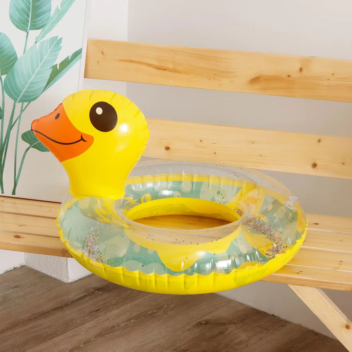Inflatable Split-Ring Duck Baby Swim Float image 5
