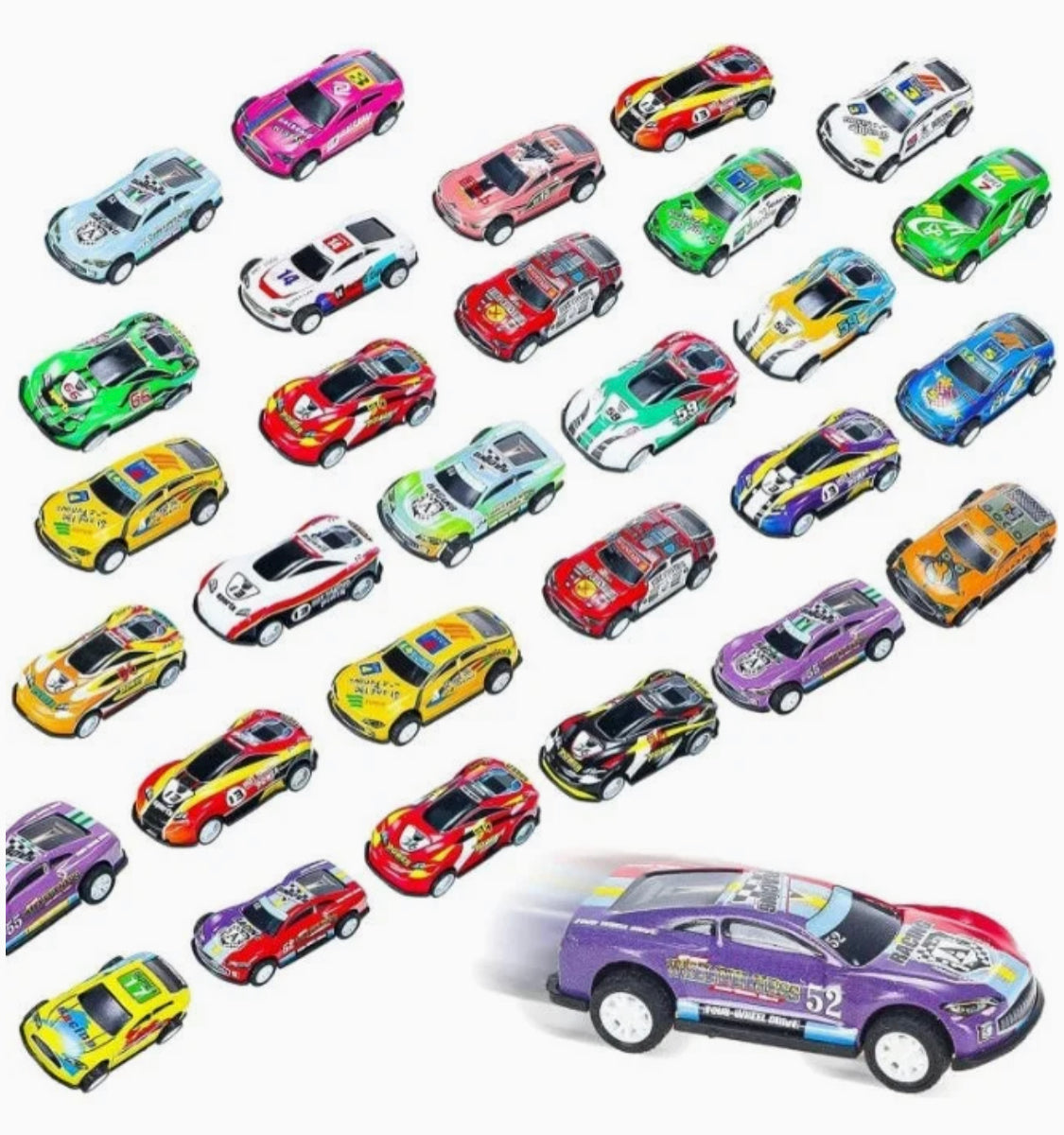 Die-Cast Mini Racing Car Gift Set