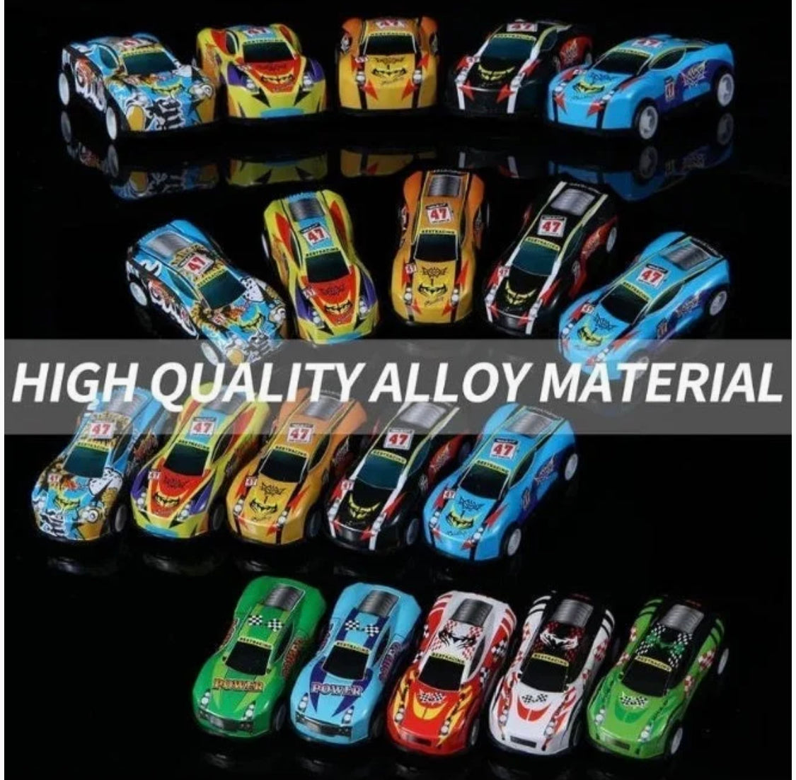 Die-Cast Mini Racing Car Gift Set image 5
