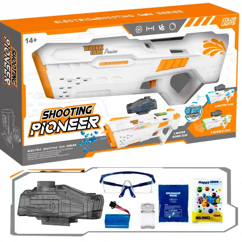 Hydrogel Blaster & Bubble Water Toy 3-in-1 image 2