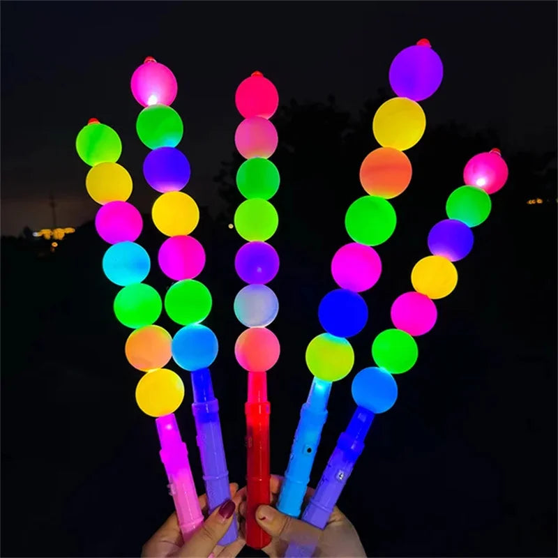 LED Glowing Sugar Gourd Cheer Sticks! 1:24 image 2