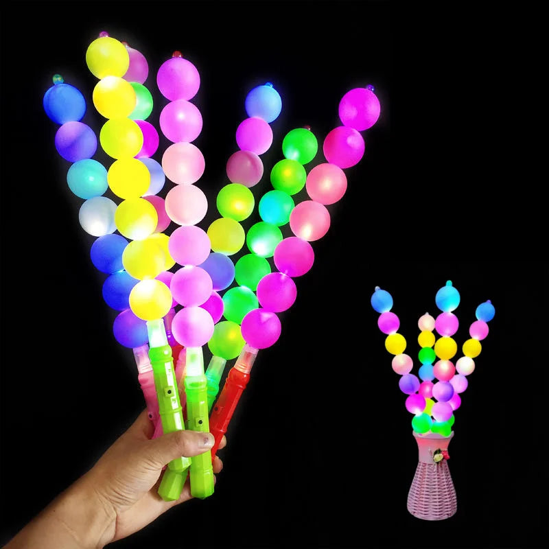 LED Glowing Sugar Gourd Cheer Sticks! 1:24 image 3