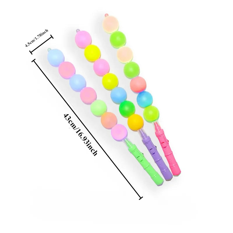 LED Glowing Sugar Gourd Cheer Sticks! 1:24 image 5