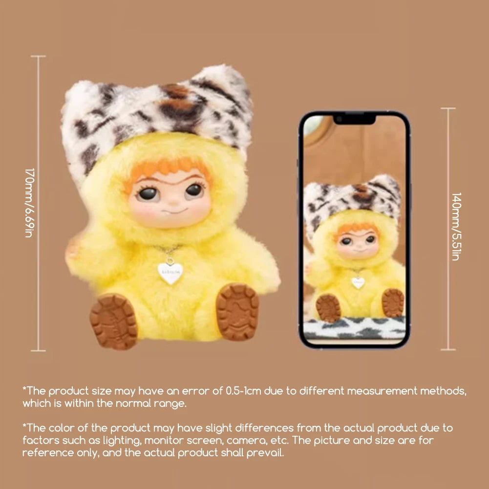 Wakuku Fuzzy Fun Party Series Plush Vinyl Pendant Blind Box image 2