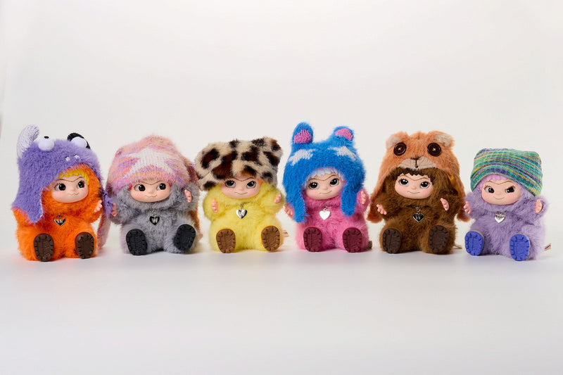 Wakuku Fuzzy Fun Party Series Plush Vinyl Pendant Blind Box image 6