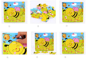 Wooden Jigsaw Puzzle Toy 9-Piece image 5