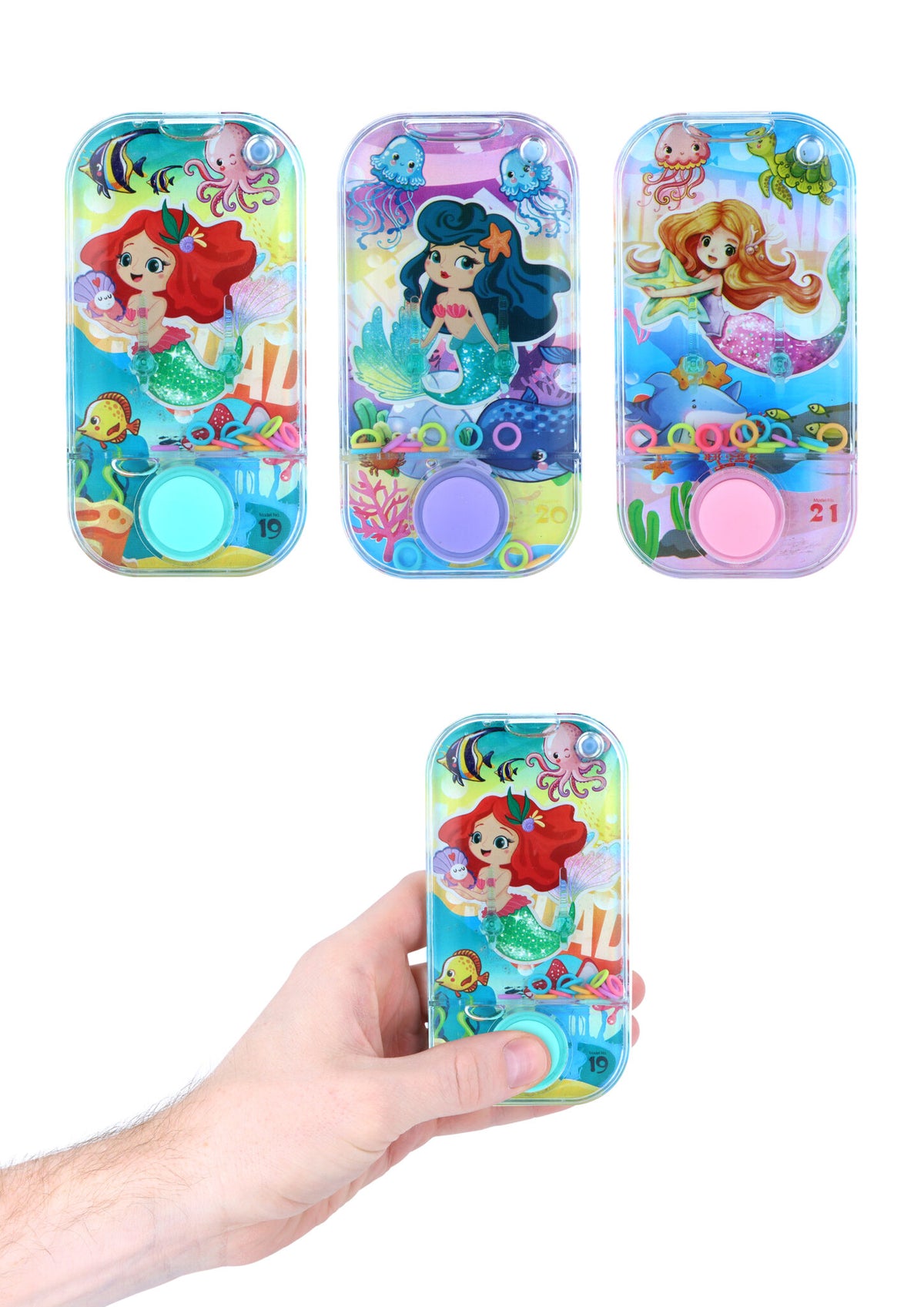 Handheld Cartoon Water Ring Toss Toy image 3