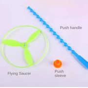 Colourful Bamboo Dragonfly Push Flying Toy image 6