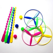Colourful Bamboo Dragonfly Push Flying Toy image 7