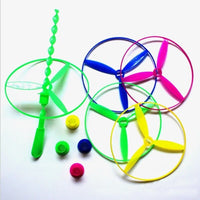 Colourful Bamboo Dragonfly Push Flying Toy image 9