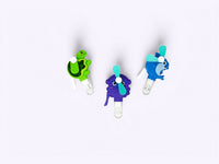Manual Pressing Water Bubble Fan image 4