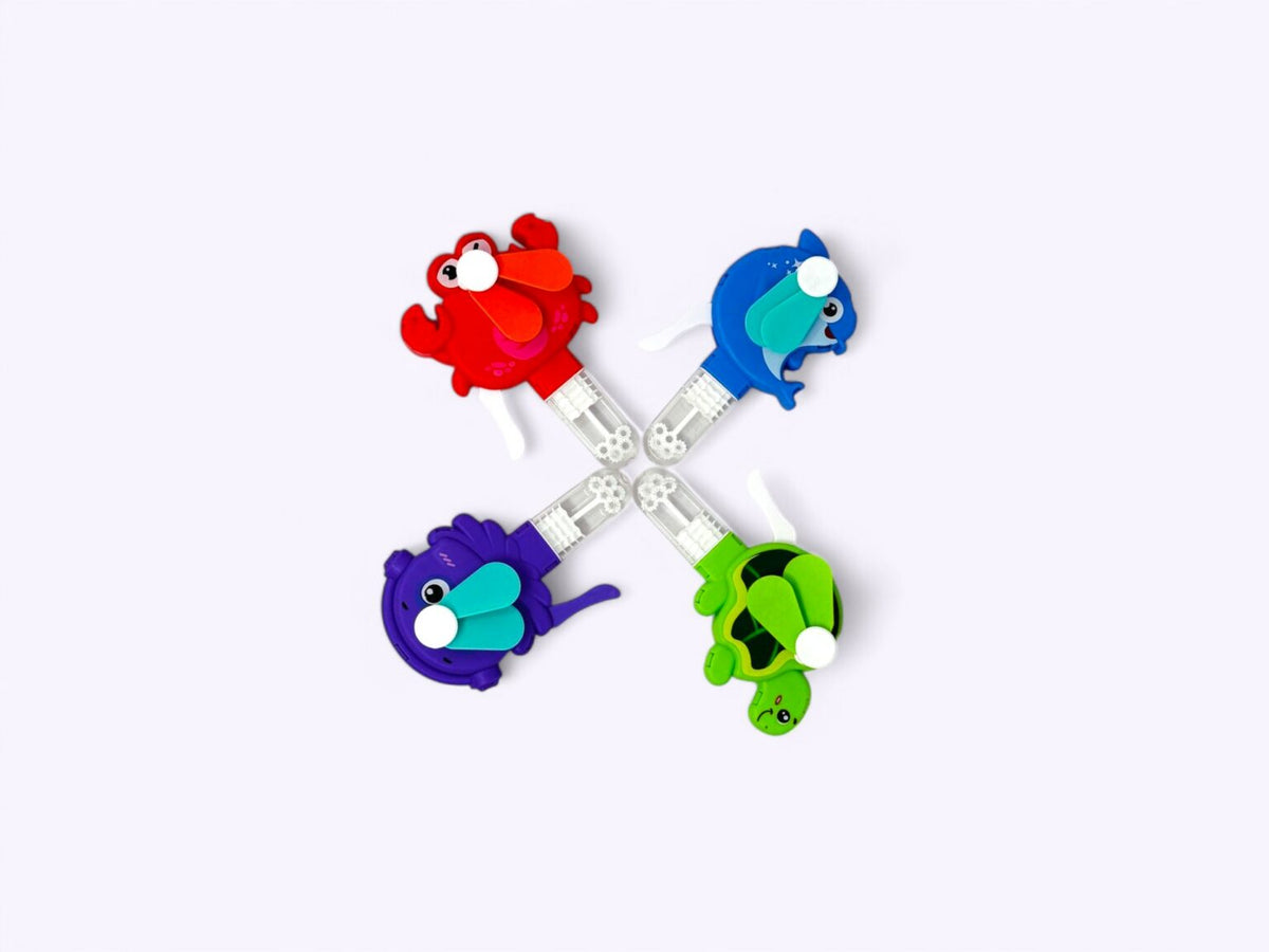 Manual Pressing Water Bubble Fan image 5