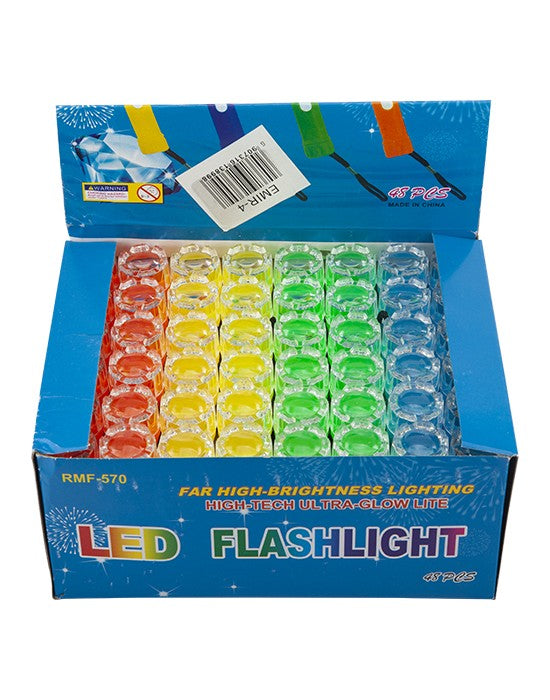 Colorful Mini LED Flashlight 1:24 Die-Cast Model image 8