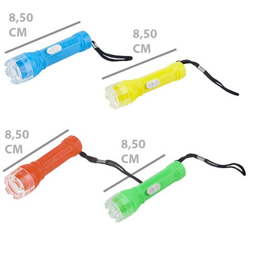 Colorful Mini LED Flashlight 1:24 Die-Cast Model image 3