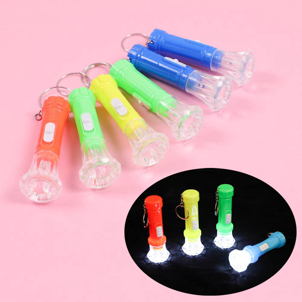 Colorful Mini LED Flashlight 1:24 Die-Cast Model image 2