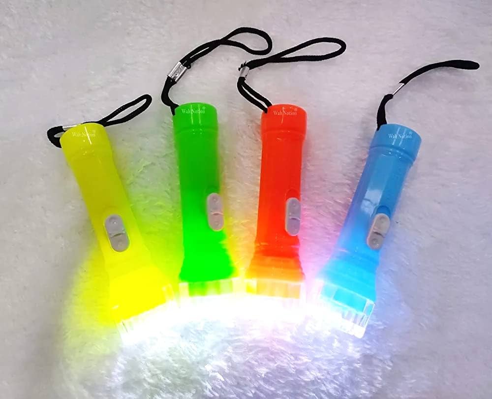 Colorful Mini LED Flashlight 1:24 Die-Cast Model image 5