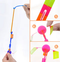 Flying Rocket Helicopter LED Light Toy image 4