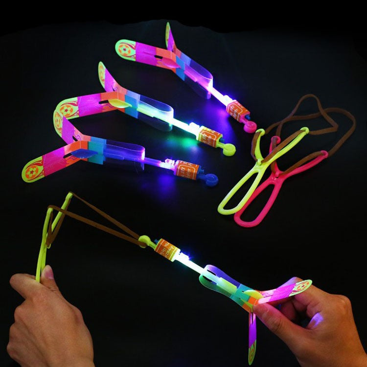 Flying Rocket Helicopter LED Light Toy image 7