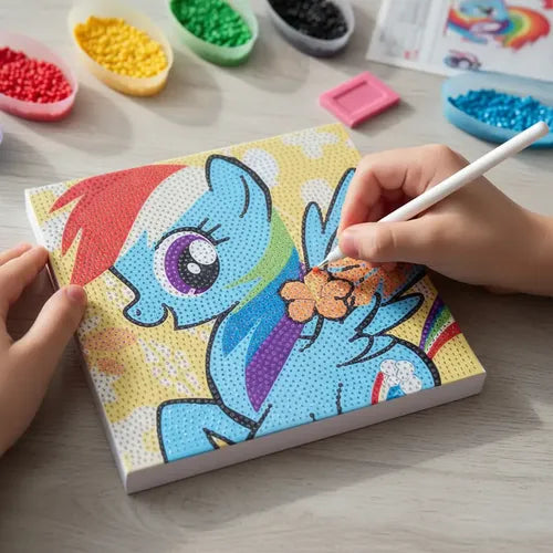 Children's "Pony" Diamond Mosaic Kit image 1