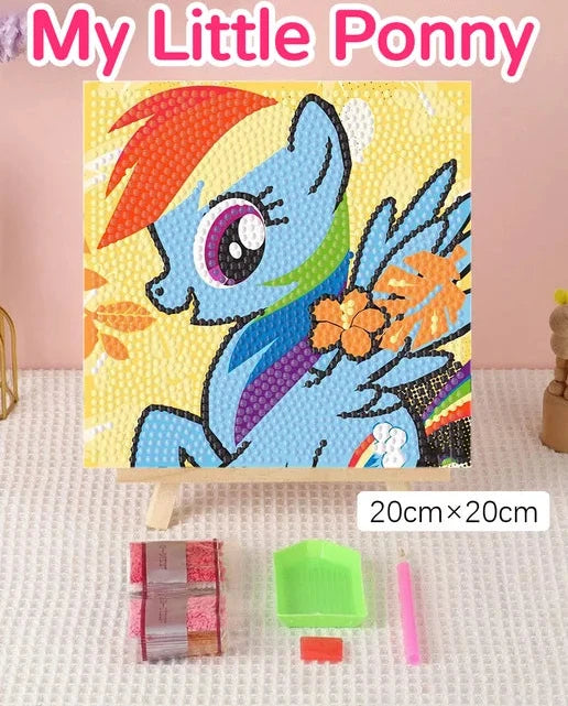 Children's "Pony" Diamond Mosaic Kit image 2