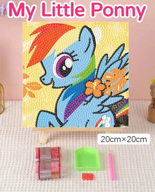 Children's "Pony" Diamond Mosaic Kit image 2