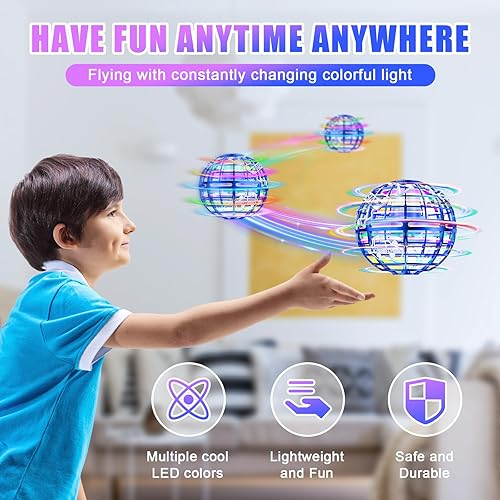 Flynova Hand-Controlled Flying Spinning Ball image 9