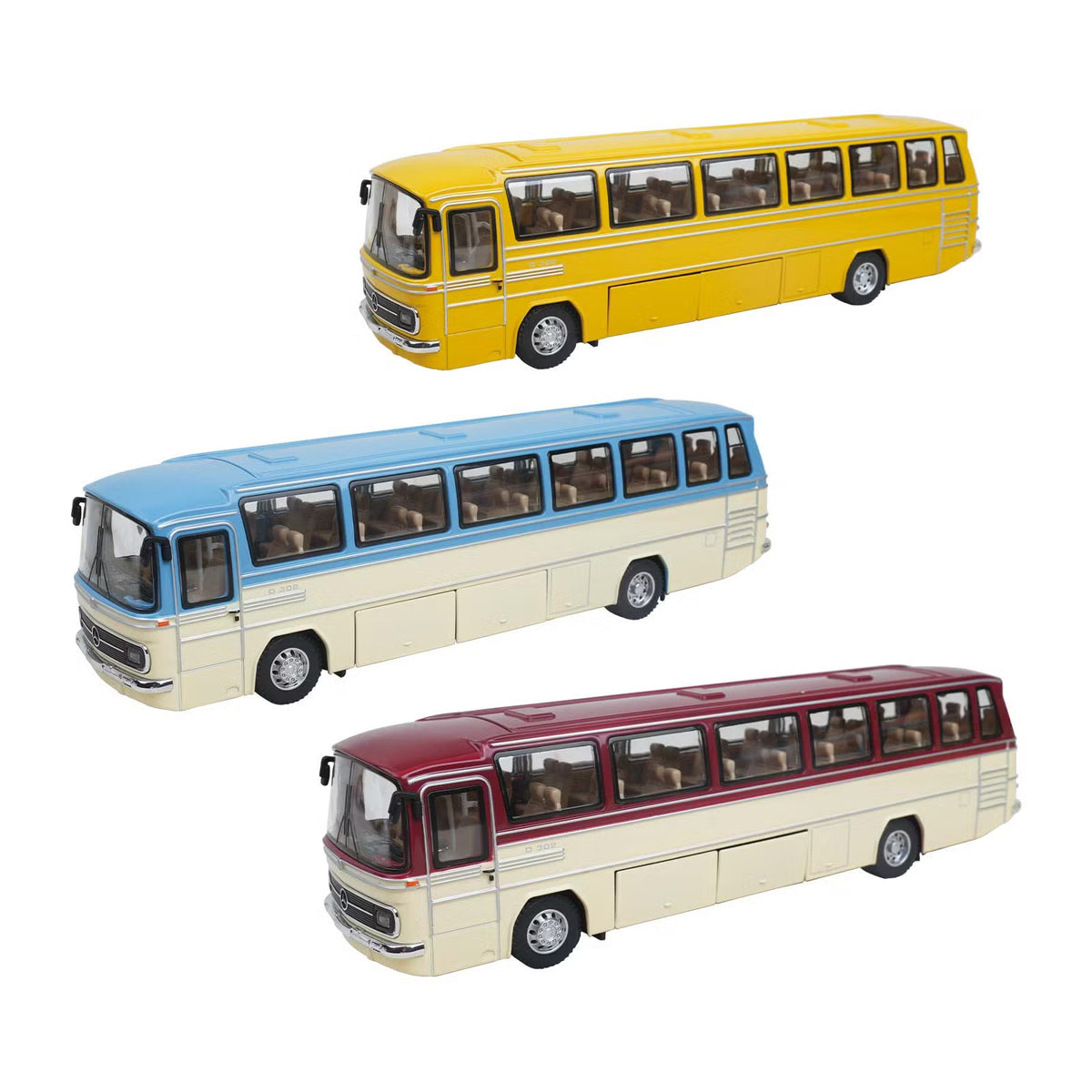 Grand Alliance 1:43 Scale Mercedes-Benz O302 Bus Die-Cast Model image 1