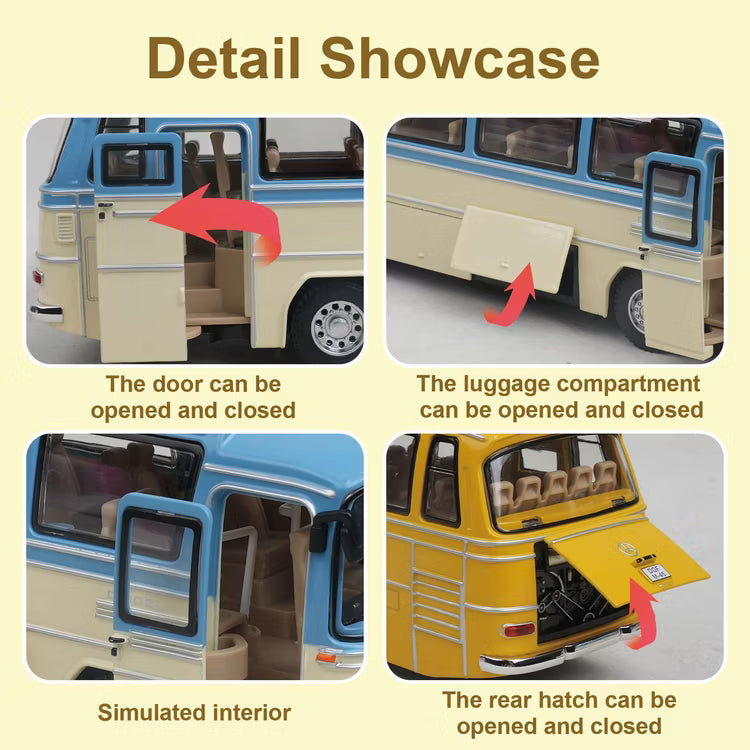 Grand Alliance 1:43 Scale Mercedes-Benz O302 Bus Die-Cast Model image 6