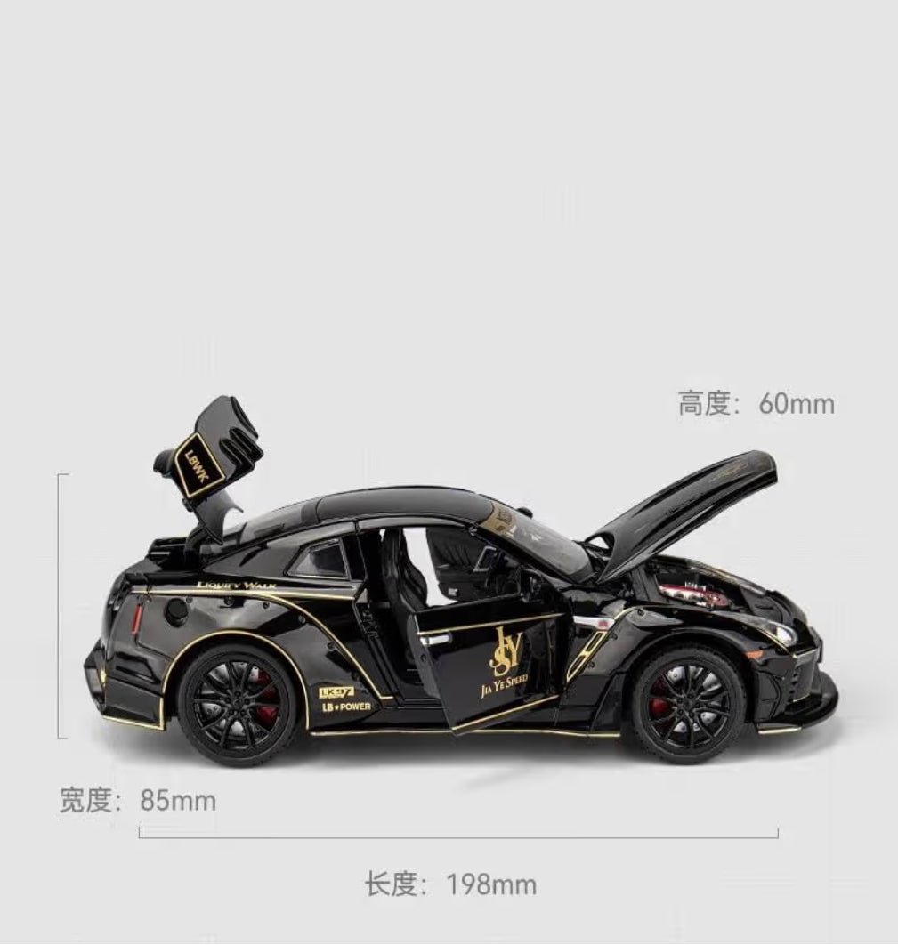 Jia Ye Speed Nissan GT-R R35 Die-Cast Model image 5